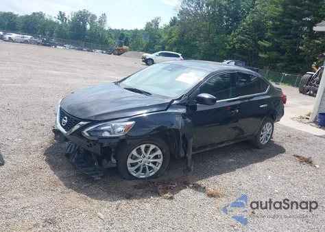 2019 Nissan Sentra Sv from USA, damaged, VIN 3N1AB7AP0KY348217